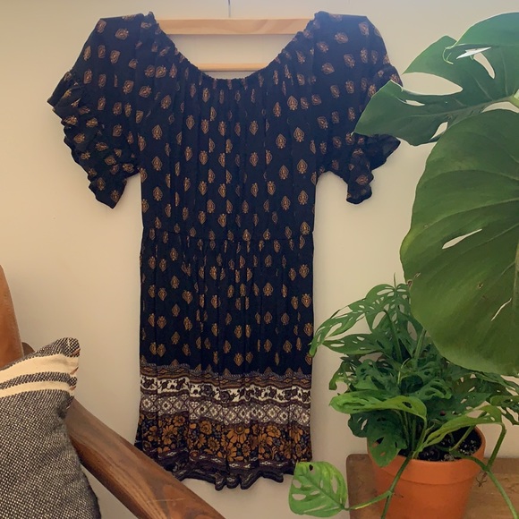 Forever 21 Print Dress - Picture 3 of 5